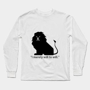 spirit of the lion Long Sleeve T-Shirt